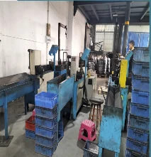 Wire preparation — Automatic high-speed wire cutting and dimensional preparation.